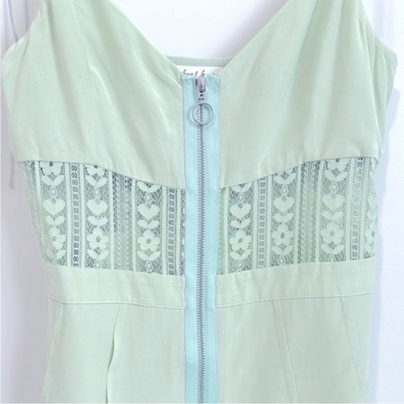 For Love & Lemons Lovebird Lace Midi Dress Sz XL NWT - Picture 9 of 11